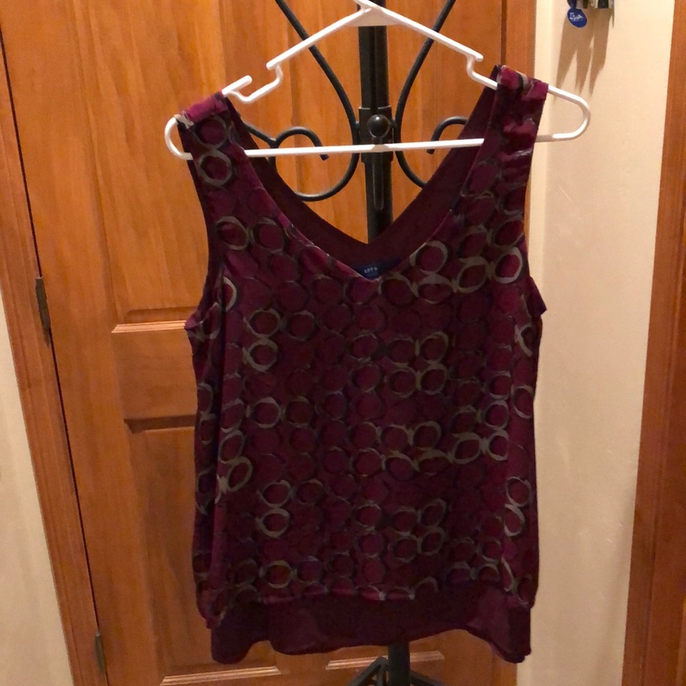Dress tank top
